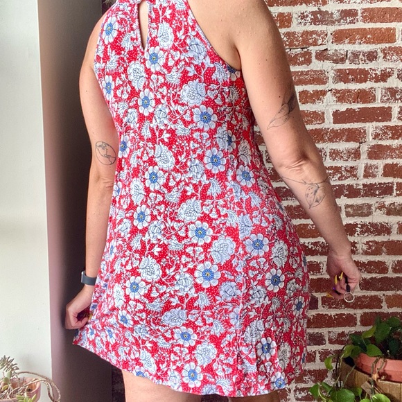 LOFT floral midi dress - Picture 4 of 8